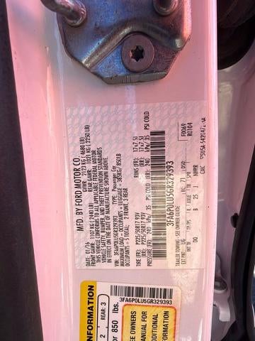 2016 Ford Fusion 4dr Sdn SE Hybrid FWD