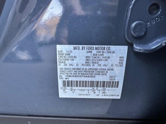 2026 Ford Explorer Active w/200A Pkg 4WD