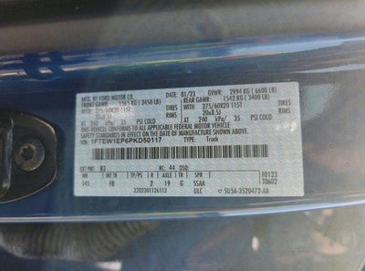 2023 Ford F-150 XLT 4WD SuperCrew 5.5' Box