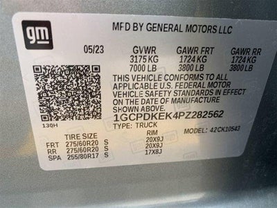 2023 Chevrolet Silverado 1500 Crew Cab Short Box 4-Wheel Drive LT 2FL