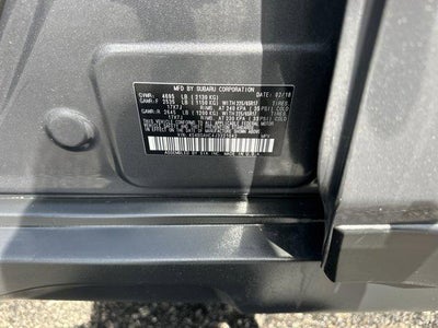 2018 Subaru Outback 2.5i Premium