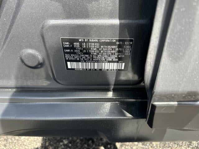2018 Subaru Outback 2.5i Premium