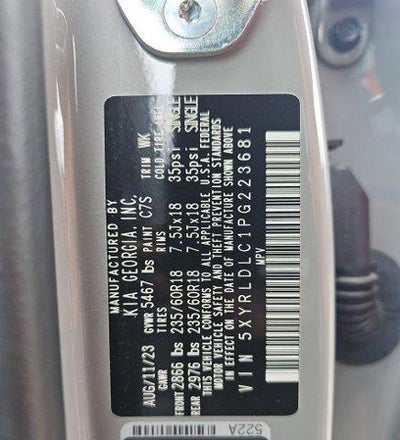 2023 Kia Sorento X-Line S AWD