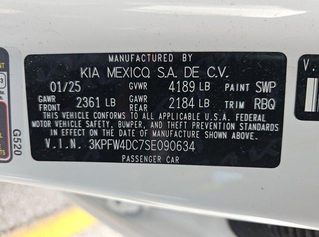 2025 Kia K4 GT-Line Turbo FWD
