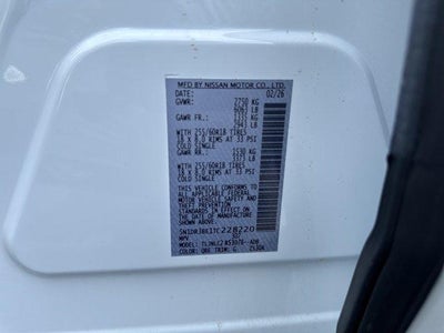2026 Nissan Pathfinder SV 4WD
