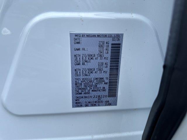 2026 Nissan Pathfinder SV 4WD