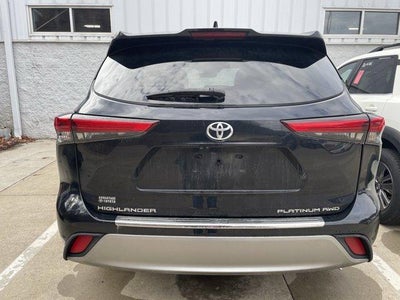 2021 Toyota Highlander Platinum AWD (Natl)