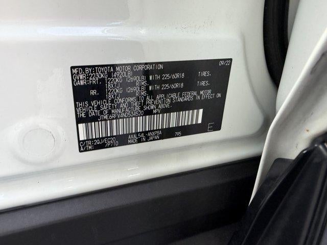 2022 Toyota RAV4 Hybrid XSE AWD (Natl)