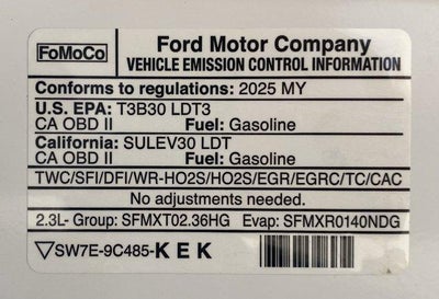 2025 Ford Ranger XLT 4WD SuperCrew 5' Box