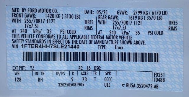 2025 Ford Ranger XLT 4WD SuperCrew 5' Box