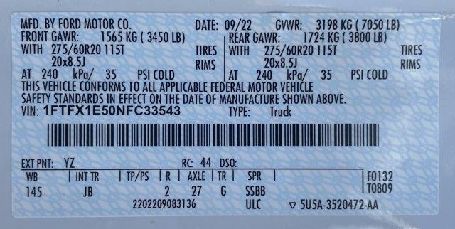 2022 Ford F-150 XL 4WD SuperCab 6.5' Box