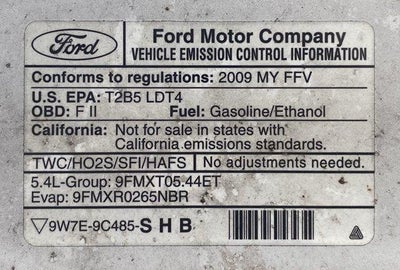 2009 Ford F-150 2WD SuperCab Styleside 6-1/2 Ft Box XL