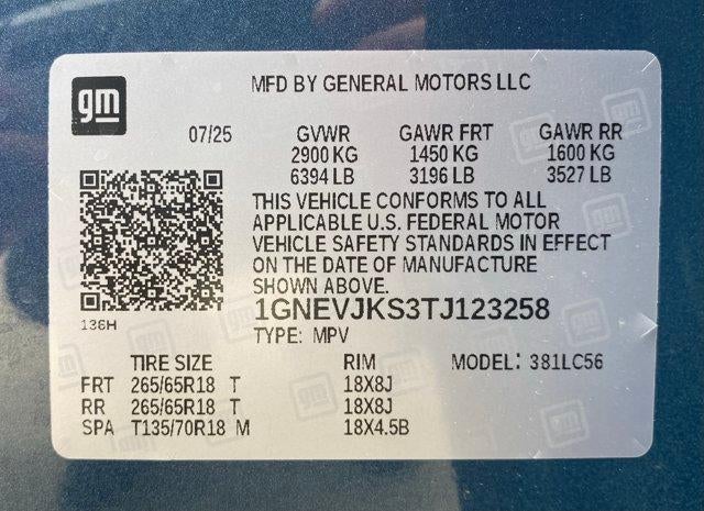 2026 Chevrolet Traverse Z71