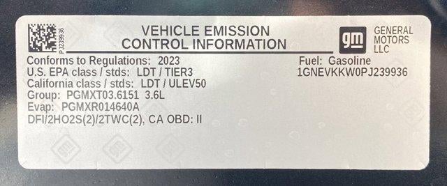 2023 Chevrolet Traverse AWD 1LZ