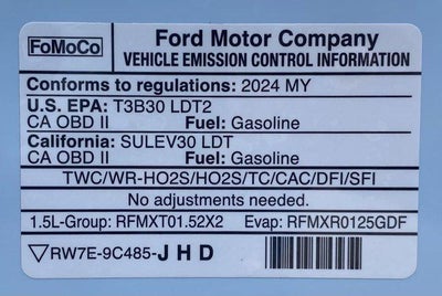 2024 Ford Bronco Sport Heritage 4x4