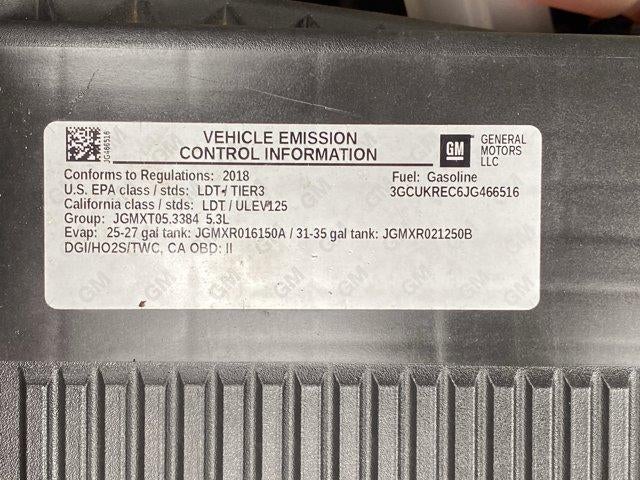 2018 Chevrolet Silverado 1500 Crew Cab Short Box 4-Wheel Drive LT Z71