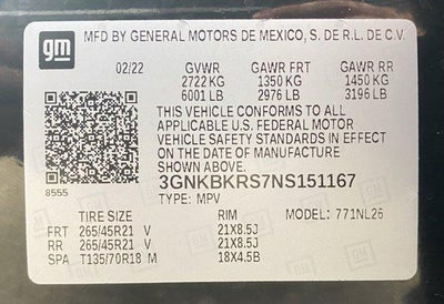 2022 Chevrolet Blazer RS AWD