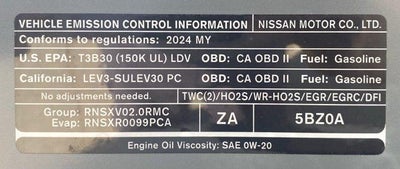 2024 Nissan Sentra SV CVT