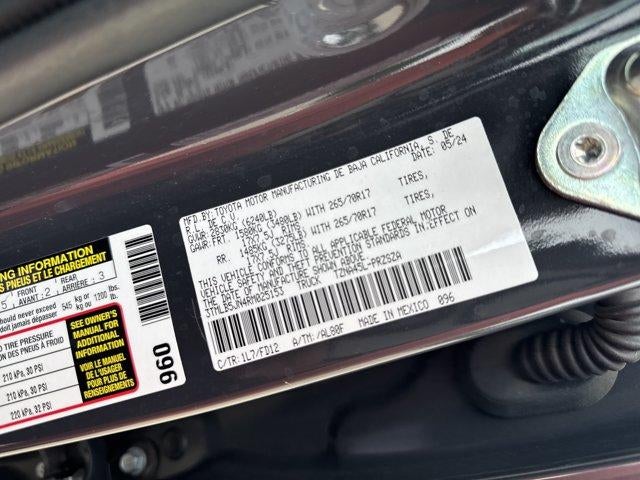 2024 Toyota Tacoma 4WD 4WD TRD Off Road Double Cab 5' Bed AT (Natl)