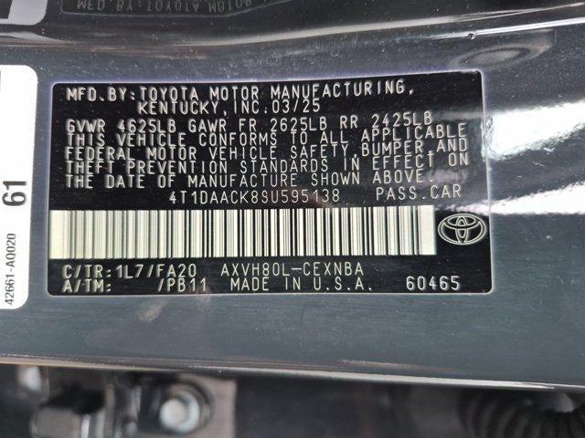 2025 Toyota Camry LE (Natl)