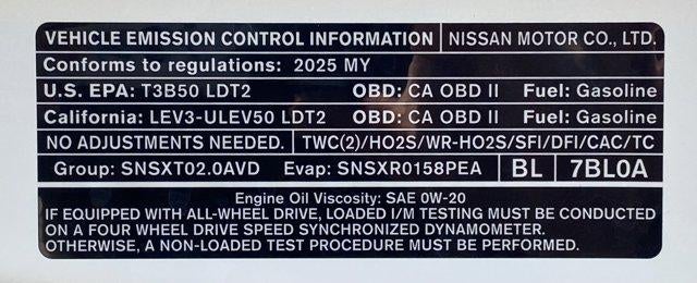2025 Nissan Murano AWD Platinum