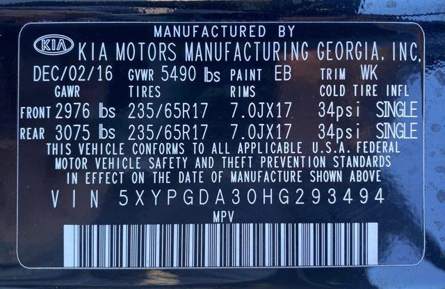 2017 Kia Sorento LX AWD