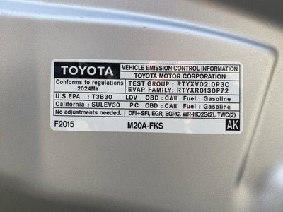 2024 Toyota Corolla SE CVT (Natl)