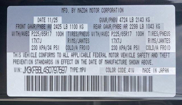 2025 Mazda Mazda CX-5 2.5 S Select Package AWD