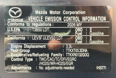 2026 Mazda Mazda CX-90 3.3 Turbo S Premium Plus