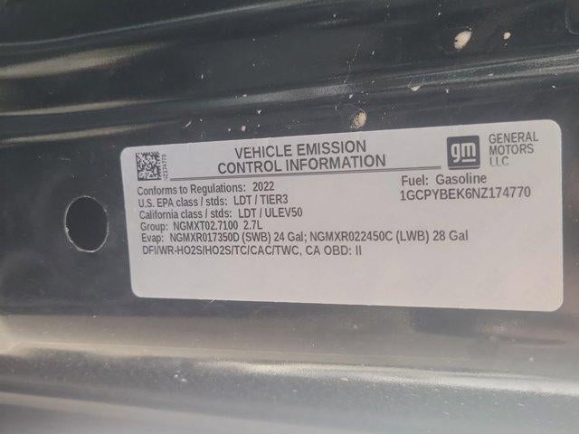 2022 Chevrolet Silverado 1500 LTD Crew Cab Short Box 4-Wheel Drive Custom