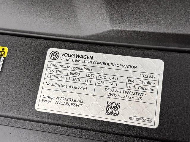 2022 Volkswagen Atlas 3.6L V6 SE w/Technology 4MOTION