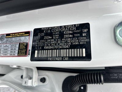 2026 Kia K5 GT-Line Auto AWD