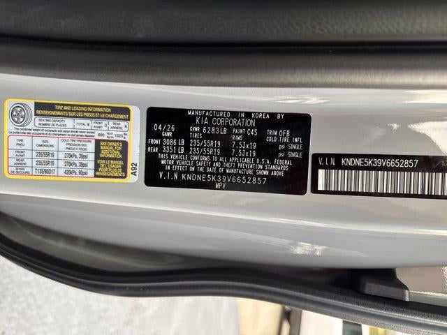 2027 Kia Carnival SX Prestige FWD