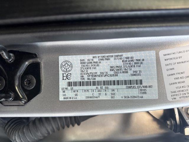 2018 Ford F-150 XLT 4WD SuperCrew 5.5' Box
