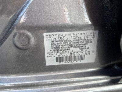 2024 Nissan Versa SV CVT