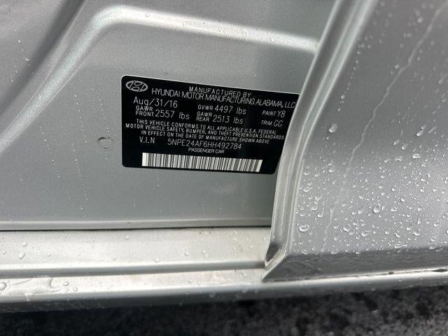 2017 Hyundai SONATA 2.4L PZEV