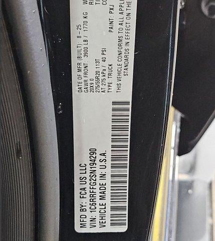 2025 RAM 1500 Big Horn 4x4 Crew Cab 5'7" Box