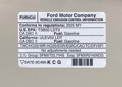 2025 Ford Ranger XLT 4WD SuperCrew 5' Box