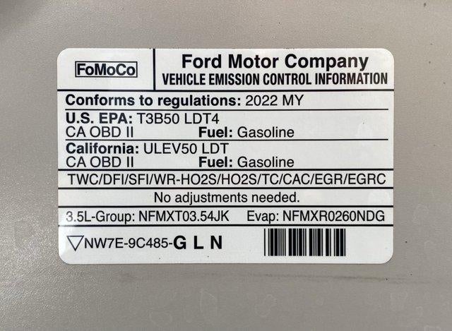 2022 Ford F-150 XLT 4WD SuperCrew 5.5' Box