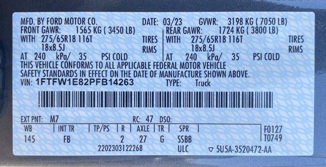 2023 Ford F-150 XLT 4WD SuperCrew 5.5' Box