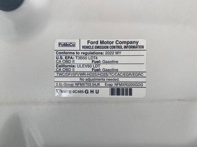 2022 Ford F-150 XLT 4WD SuperCrew 5.5' Box