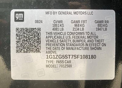 2025 Chevrolet Malibu RS