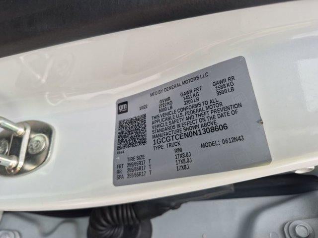 2022 Chevrolet Colorado Crew Cab Short Box 4-Wheel Drive LT