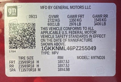 2023 GMC Acadia FWD SLT