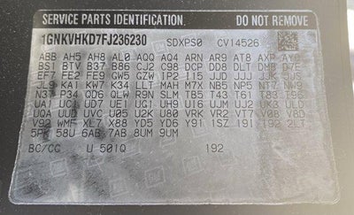 2015 Chevrolet Traverse AWD 2LT