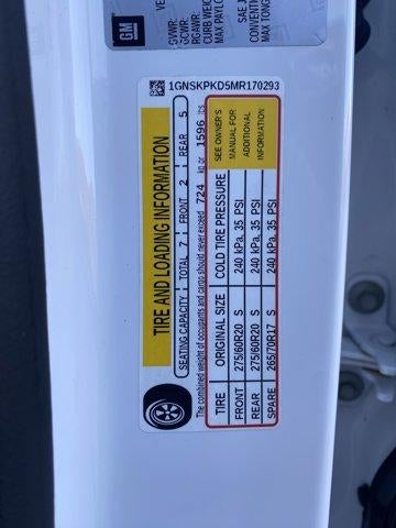 2021 Chevrolet Tahoe 4WD Z71