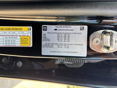 2023 Chevrolet Tahoe 4WD RST