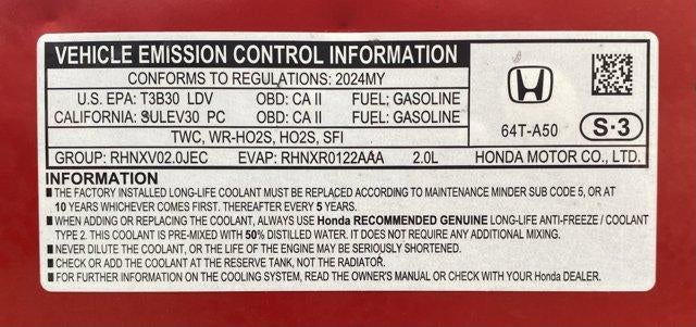 2024 Honda Civic Sedan Sport CVT