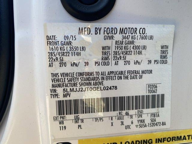 2016 Lincoln Navigator 4dr 3.5L V6 4WD Select