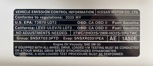 2025 Nissan Pathfinder Rock Creek 4WD
